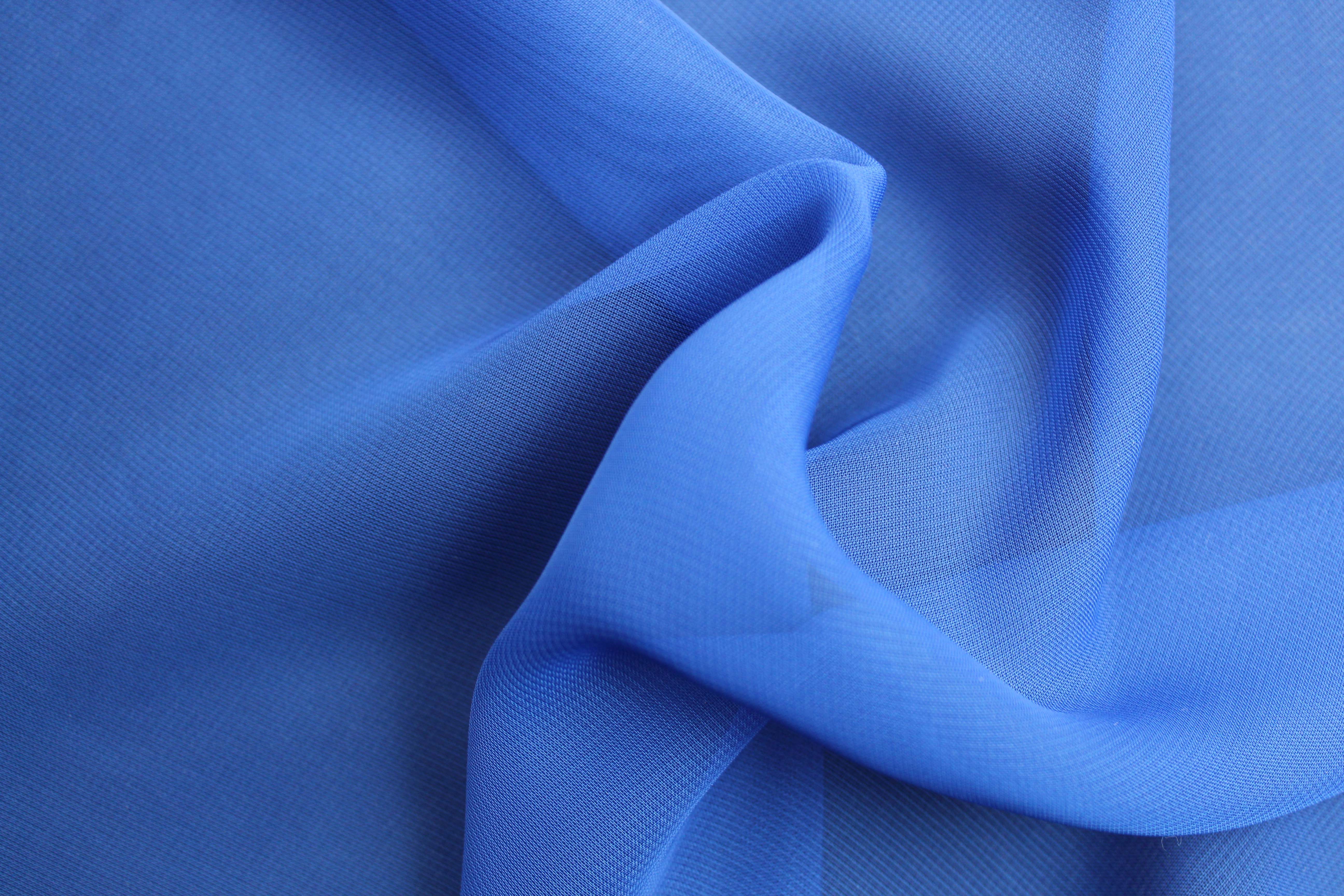 POLY CHIFFON - 150cm ROYAL